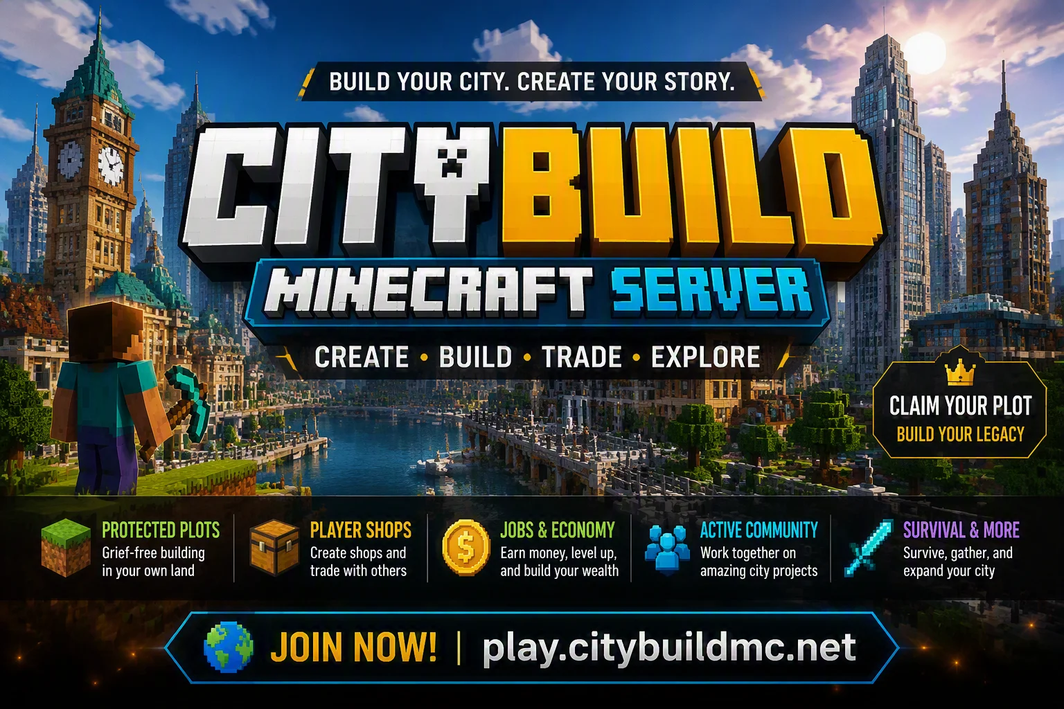 City Build togeather banner