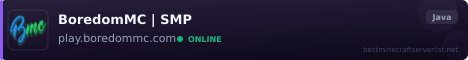 BoredomMC banner