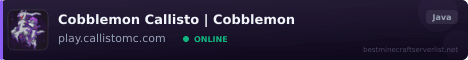 Cobblemon Callisto banner