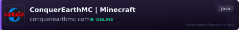 ConquerEarthMC banner