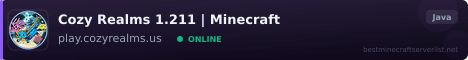 Cozy Realms 1.211 banner