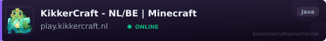 KikkerCraft - NL/BE banner
