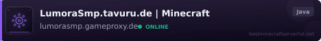 LumoraSmp.tavuru.de banner