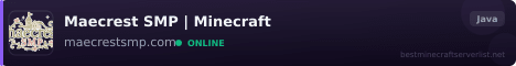 Maecrest SMP banner