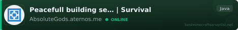 Peacefull building server banner