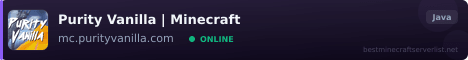 Purity Vanilla banner