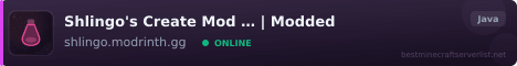 Shlingo's Create Mod Server banner