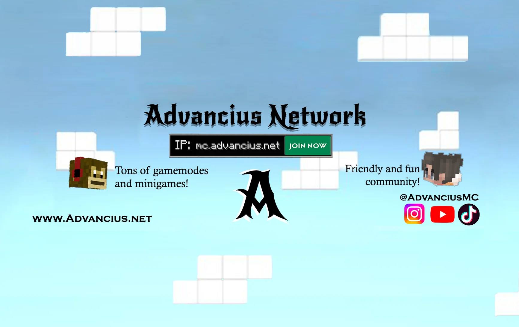Advancius Network (mc.advancius.net) | Best Minecraft Server List