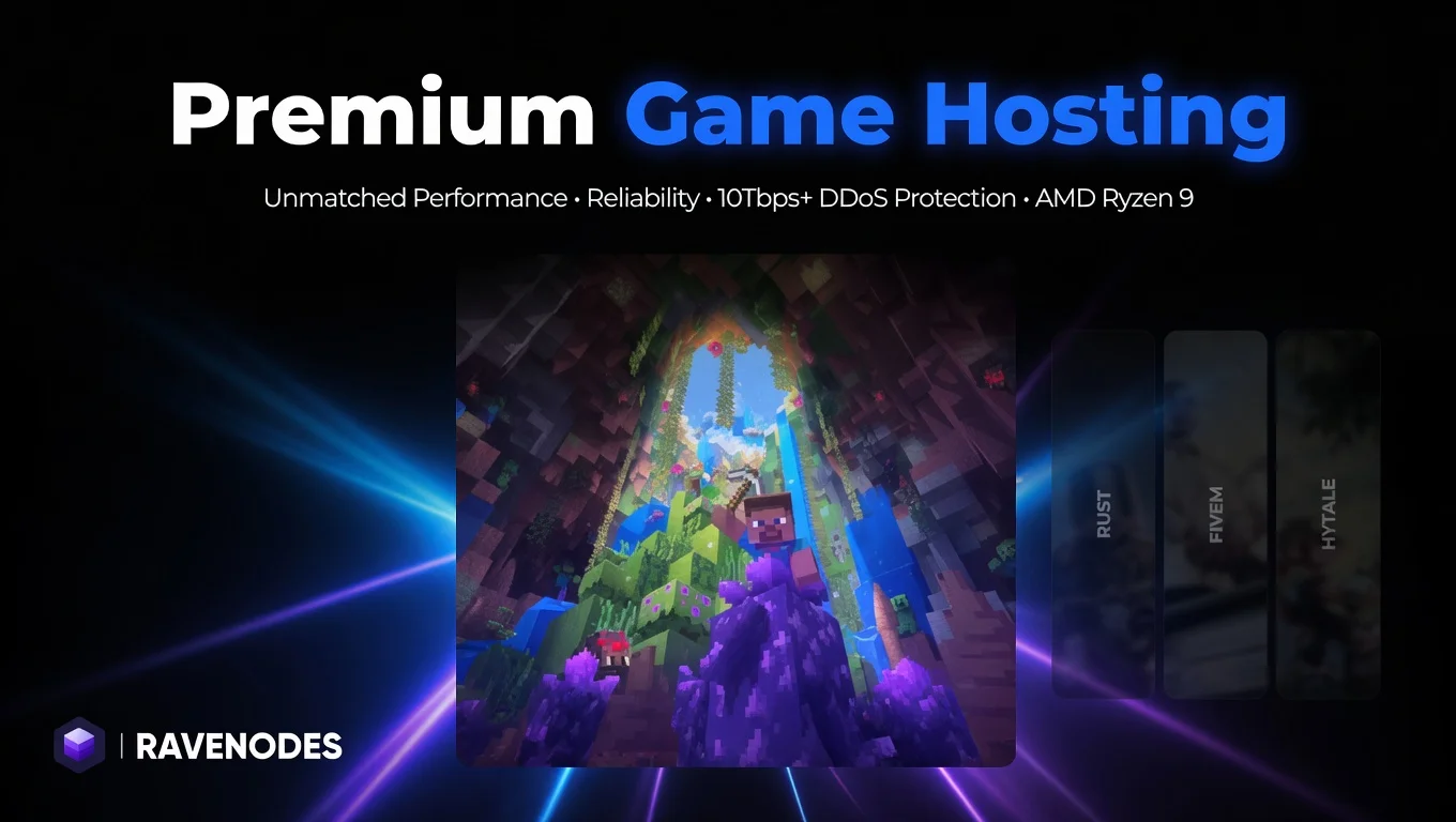 Best Affordable Minecraft Server Hosting in 2026: RaveNodes Review – Powerful Ryzen 9 Performance Without Breaking the Bank