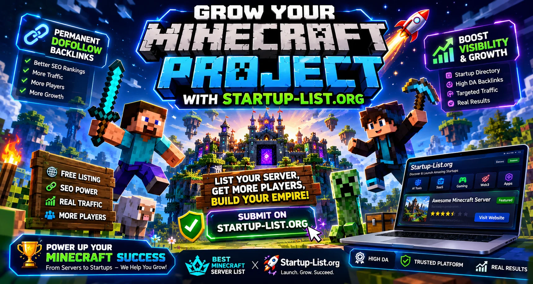 Unlocking Growth for Minecraft Entrepreneurs: Why Startup-List.org Is the Ultimate Launchpad in 2026