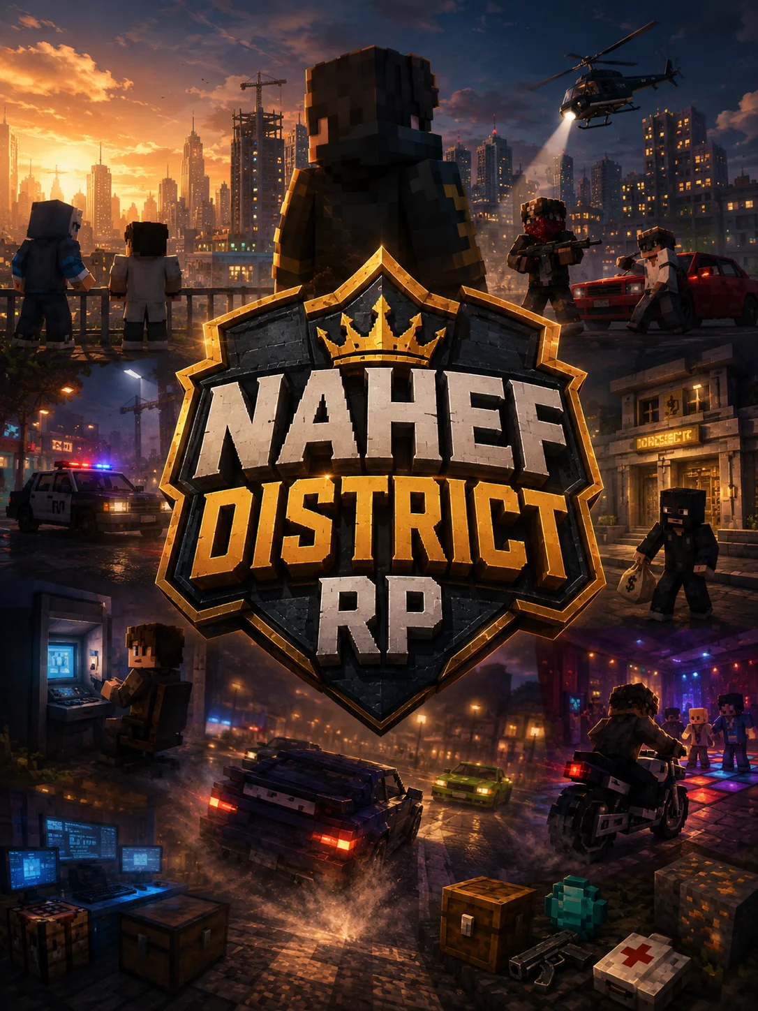 Nahef District RP Minecraft server icon