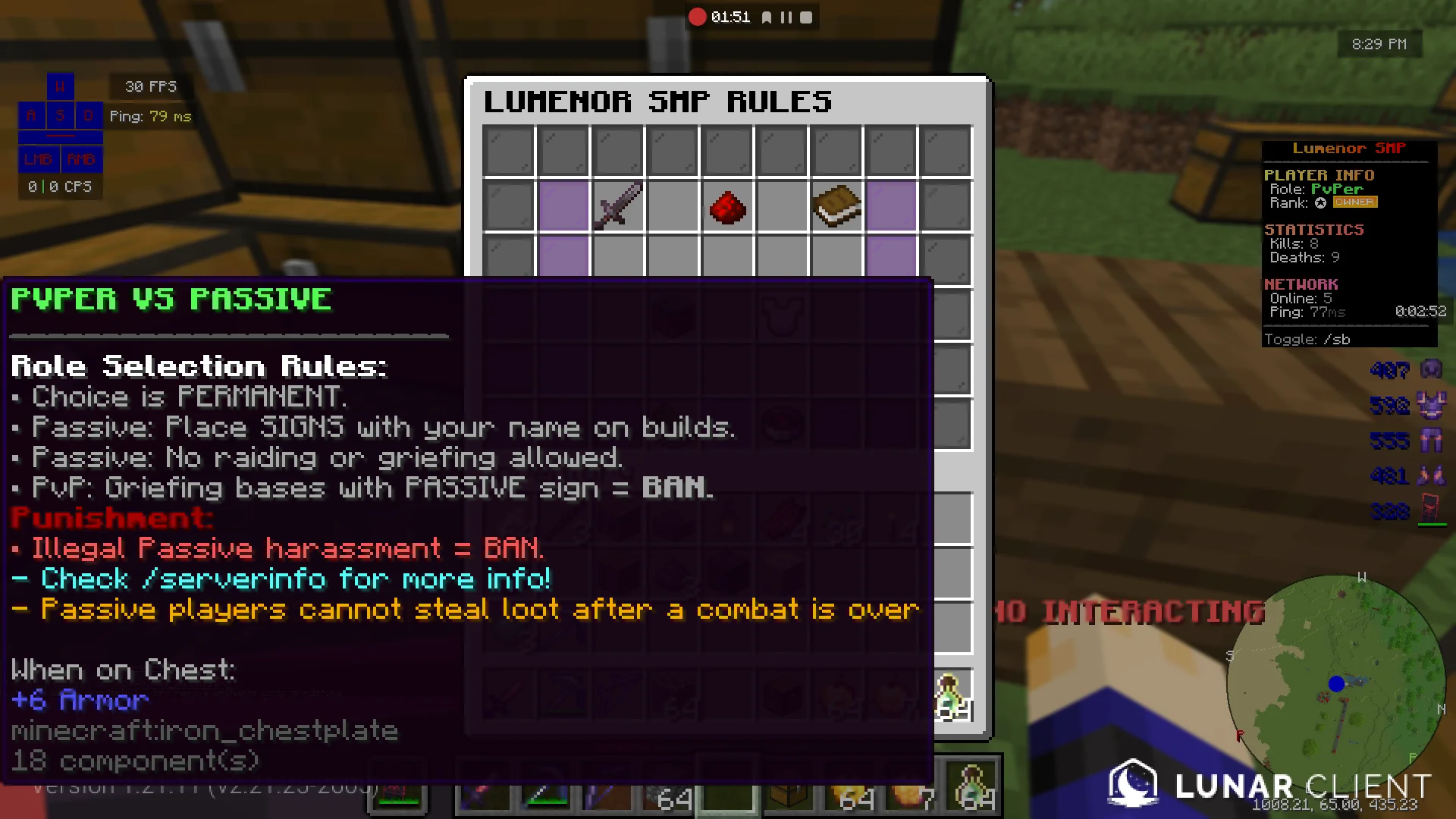 Lumenor Smp (lumenorsmp.datho.st:17003) | Best Minecraft Server List
